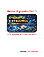 Grade 12 Physics Unit 5 Competency Based Short note.pdf